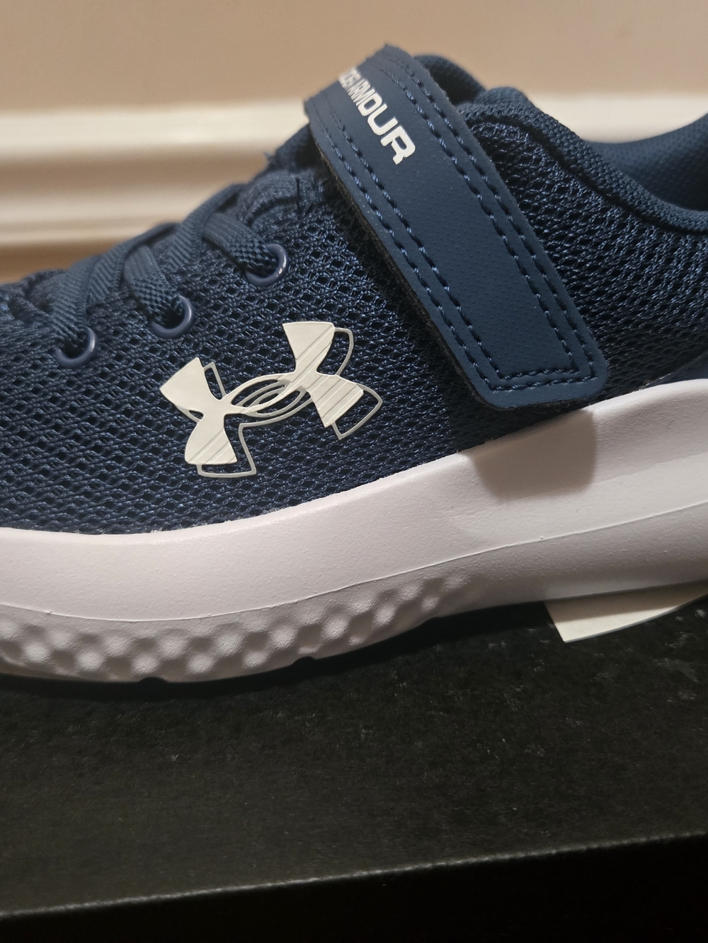Under Armour Kids' Navy Athletic Sneakers